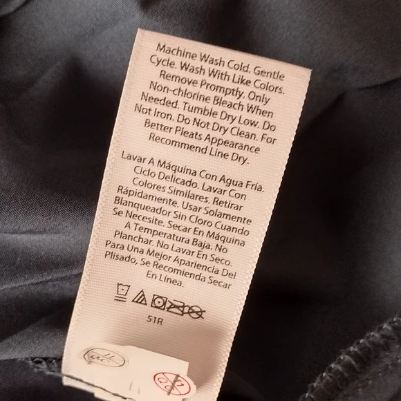 ATHLETIC WORKS Pleated Navy Skort Pull-up NEW Plus XL 14-16 - Picture 7 of 8